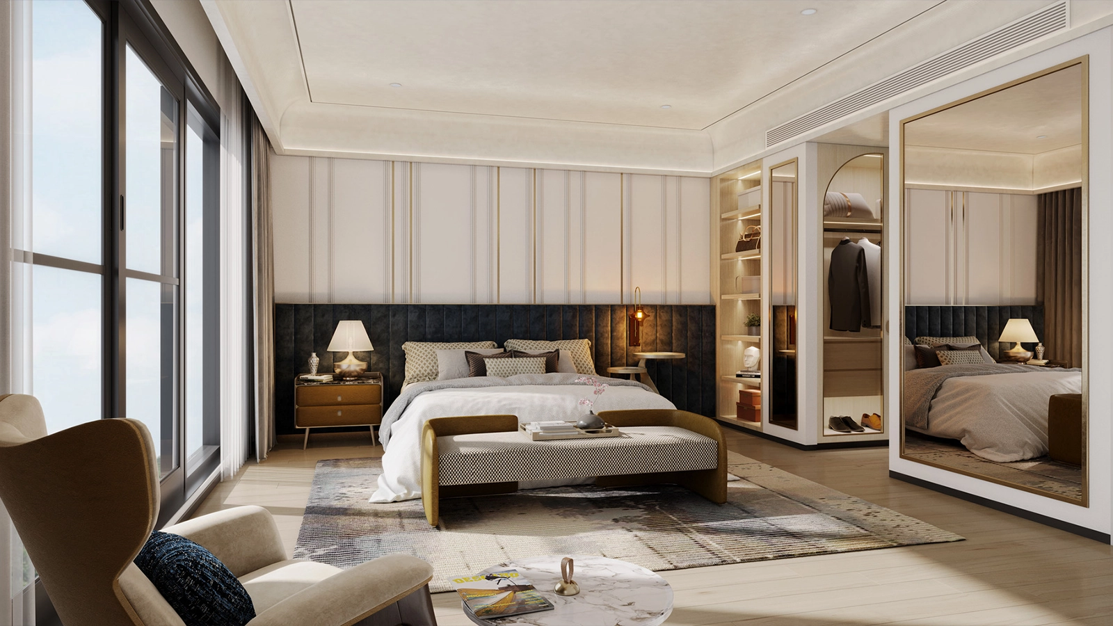 Brigade Icon Apartments in Mount Road Chennai master bedroom